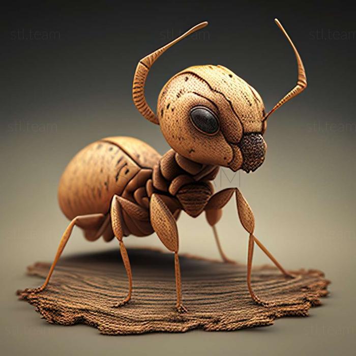 3D модель Pheidole lamancha (STL)